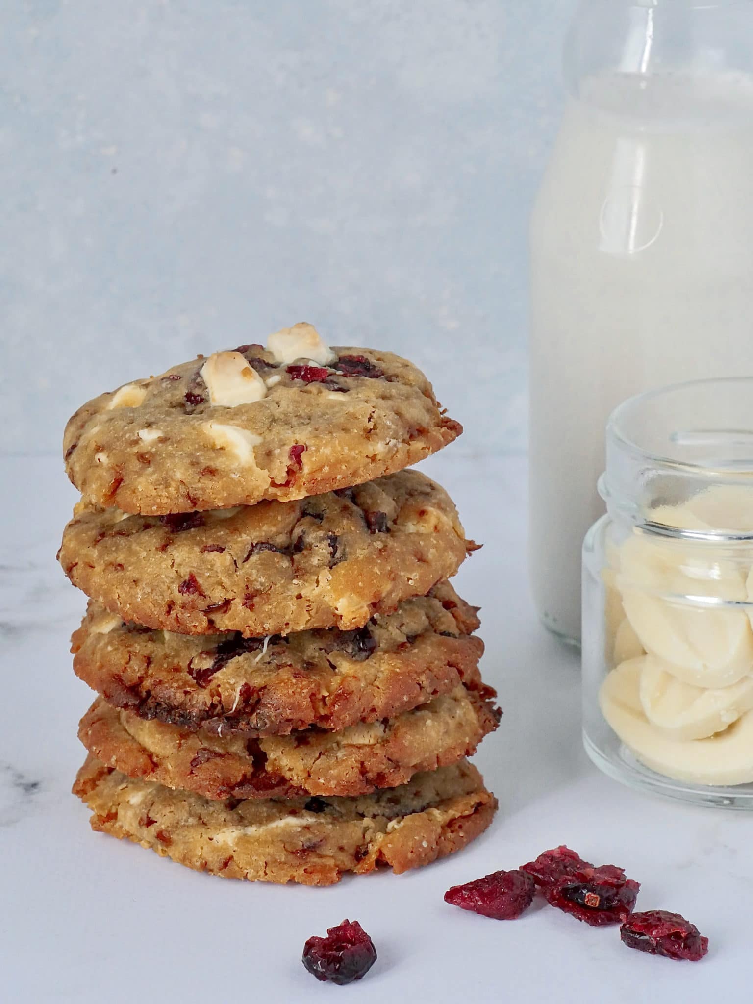 Cookies Chocolat Blanc Cranberries | Cannelle Et Coriandre